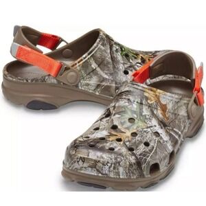 Crocs Unisex Classic All-Terrain Realtree Edge Clog 206504-267 Walnut Men's 11